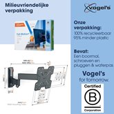 Vogel's COMFORT TVM 3245 | Draai- en kantelbare tv-beugel  | 19-43 3